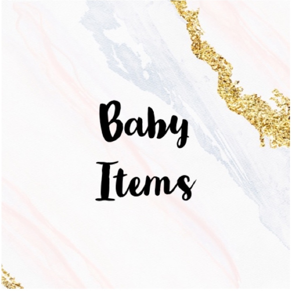 Carter's Baby Items - Gold and Black